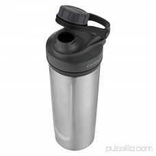 Contigo Shake & Go Fit Thermalock Vacuum-Insulated Stainless Steel Shaker Bottle, 24 oz., Grey/Black 567425261